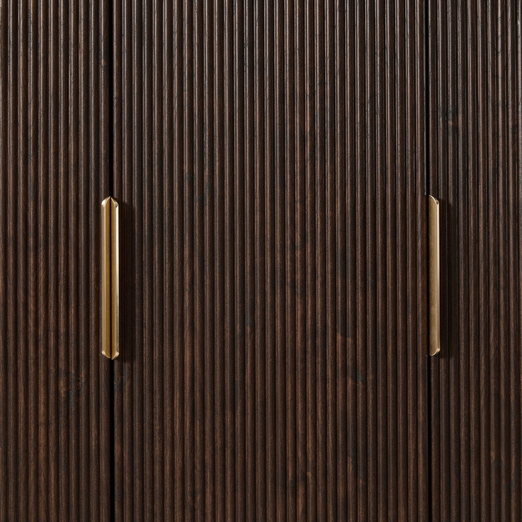 Dusklia - Hattie 3 Door Wardrobe - Walnut