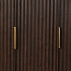 Dusklia - Hattie 3 Door Wardrobe - Walnut