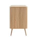 Dusklia - Hattie 3 Drawer Large Chest - Light Wood