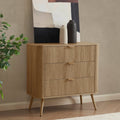 Dusklia - Hattie 3 Drawer Small Chest - Light Wood