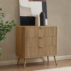Dusklia - Hattie 3 Drawer Small Chest - Light Wood