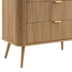 Dusklia - Hattie 3 Drawer Small Chest - Light Wood