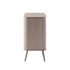 Dusklia - Hattie 3 Drawer Small Chest - Taupe