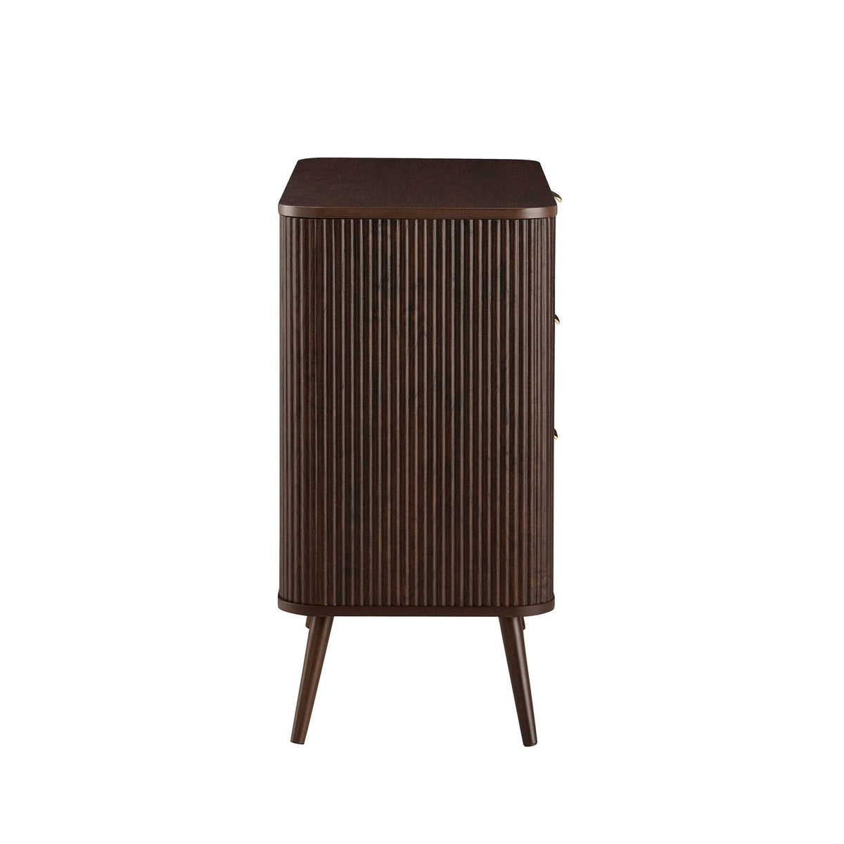 Dusklia - Hattie 3 Drawer Small Chest - Walnut