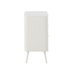 Dusklia - Hattie 3 Drawer Small Chest - Warm White