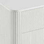 Dusklia - Hattie 3 Drawer Small Chest - Warm White