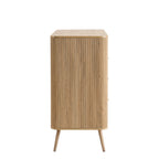 Dusklia - Hattie 5 Drawer Chest - Light Wood