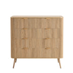 Dusklia - Hattie 5 Drawer Chest - Light Wood