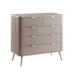 Dusklia - Hattie 5 Drawer Chest - Taupe