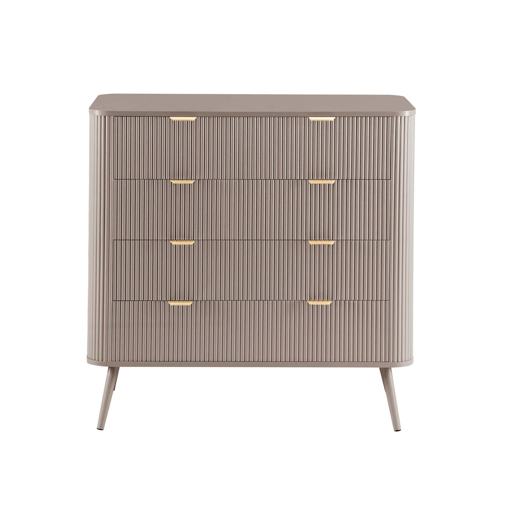 Dusklia - Hattie 5 Drawer Chest - Taupe