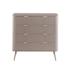 Dusklia - Hattie 5 Drawer Chest - Taupe