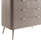 Dusklia - Hattie 5 Drawer Chest - Taupe