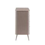 Dusklia - Hattie 5 Drawer Chest - Taupe