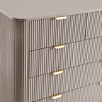 Dusklia - Hattie 5 Drawer Chest - Taupe