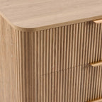 Dusklia - Hattie 6 Drawer Large Chest - Light Wood