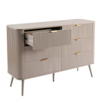 Dusklia - Hattie 6 Drawer Large Chest - Taupe
