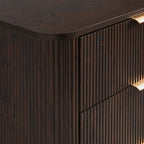 Dusklia - Hattie 6 Drawer Large Chest - Walnut