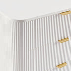 Dusklia - Hattie 6 Drawer Large Chest - Warm White