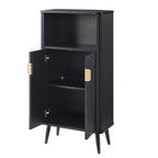 Dusklia - Hattie Bathroom Storage Cabinet - Black