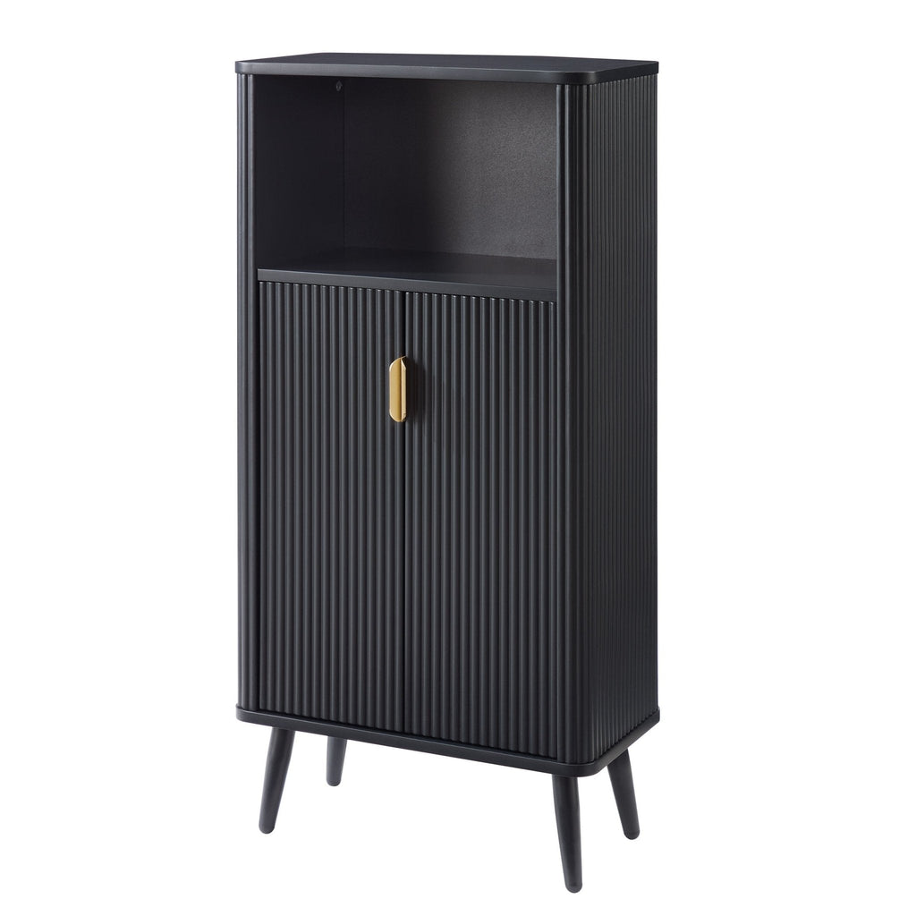 Dusklia - Hattie Bathroom Storage Cabinet - Black