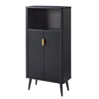 Dusklia - Hattie Bathroom Storage Cabinet - Black