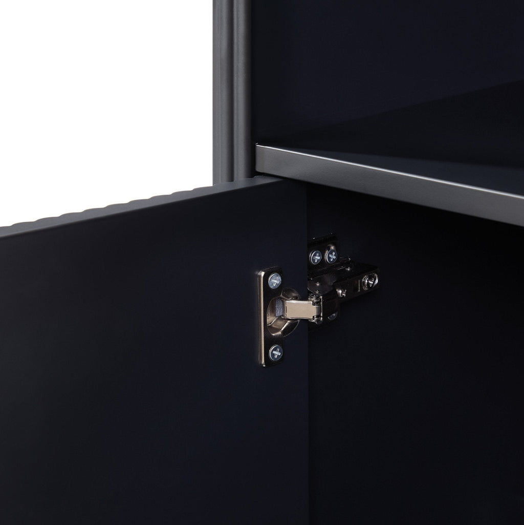 Dusklia - Hattie Bathroom Storage Cabinet - Black