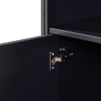 Dusklia - Hattie Bathroom Storage Cabinet - Black