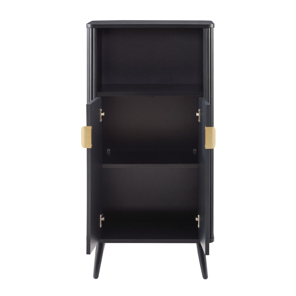 Dusklia - Hattie Bathroom Storage Cabinet - Black