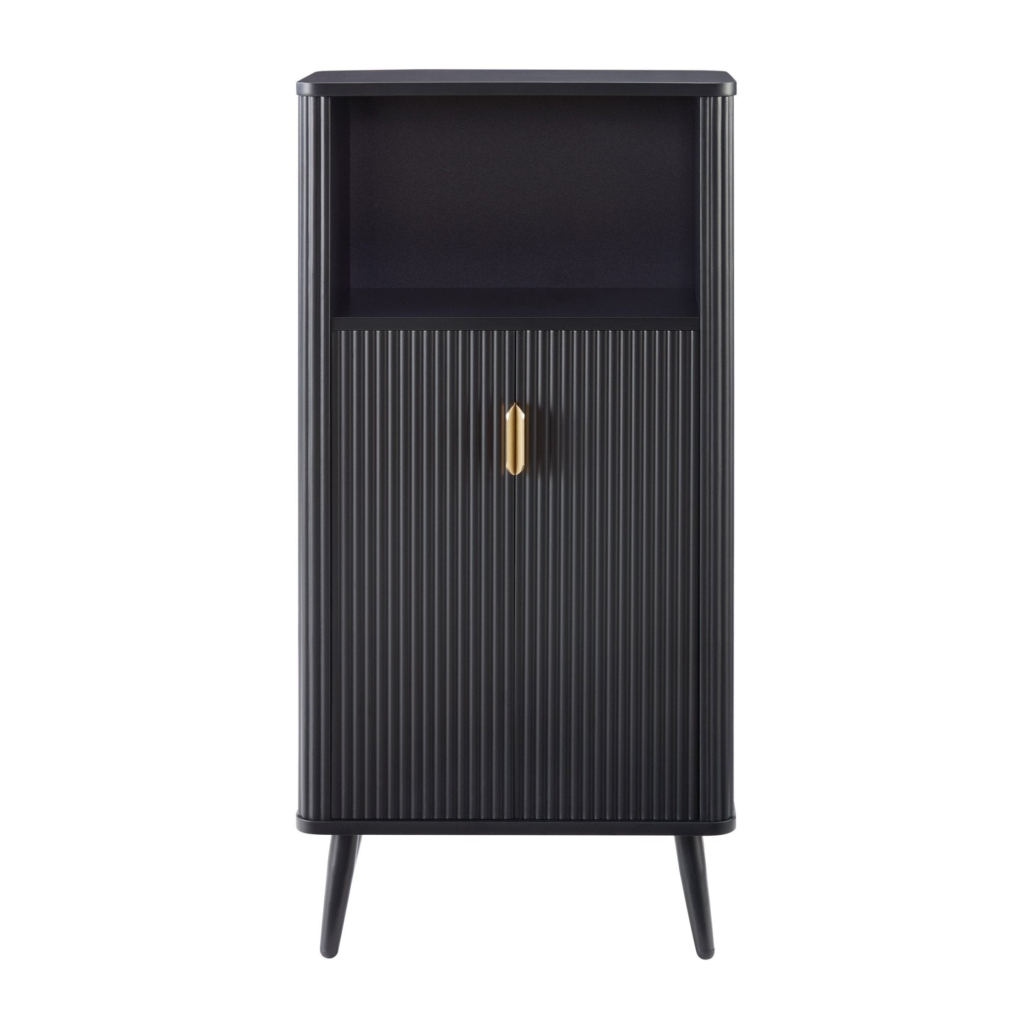 Dusklia - Hattie Bathroom Storage Cabinet - Black