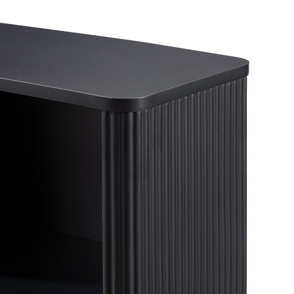 Dusklia - Hattie Bathroom Storage Cabinet - Black