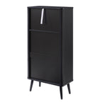 Dusklia - Hattie Bathroom Storage Cabinet - Black