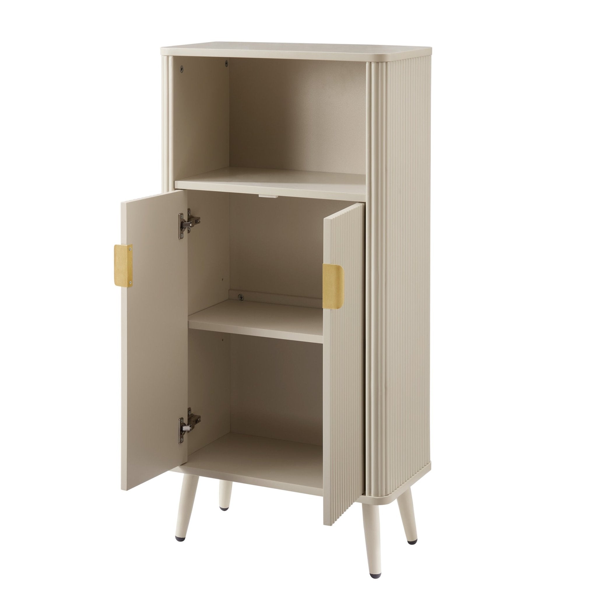 Dusklia - Hattie Bathroom Storage Cabinet - Oyster