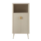 Dusklia - Hattie Bathroom Storage Cabinet - Oyster