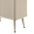 Dusklia - Hattie Bathroom Storage Cabinet - Oyster