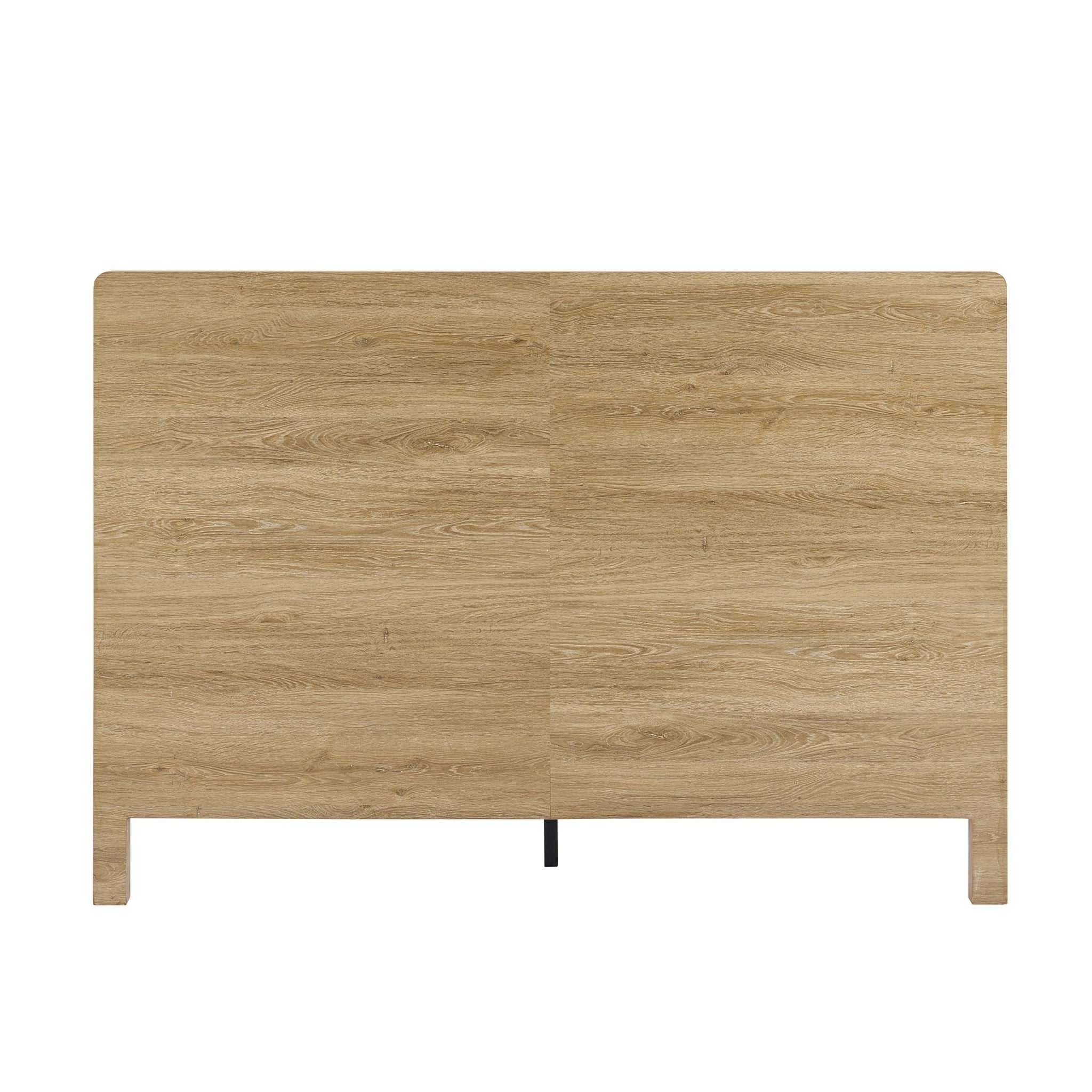 Dusklia - Hattie Bed Frame - Light Wood