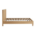 Dusklia - Hattie Bed Frame - Light Wood