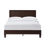 Dusklia - Hattie Bed Frame - Wood Walnut