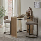 Dusklia - Hattie Breakfast Bar - Light Wood