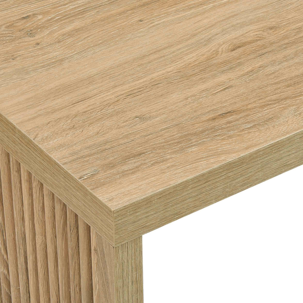Dusklia - Hattie Breakfast Bar - Light Wood