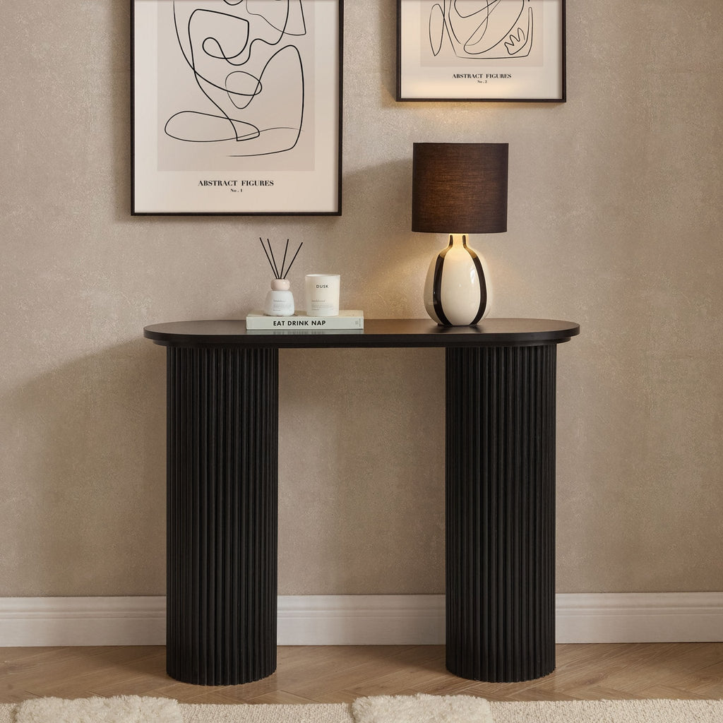 Dusklia - Hattie Console Table - Black