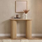 Dusklia - Hattie Console Table - Light Wood