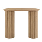 Dusklia - Hattie Console Table - Light Wood