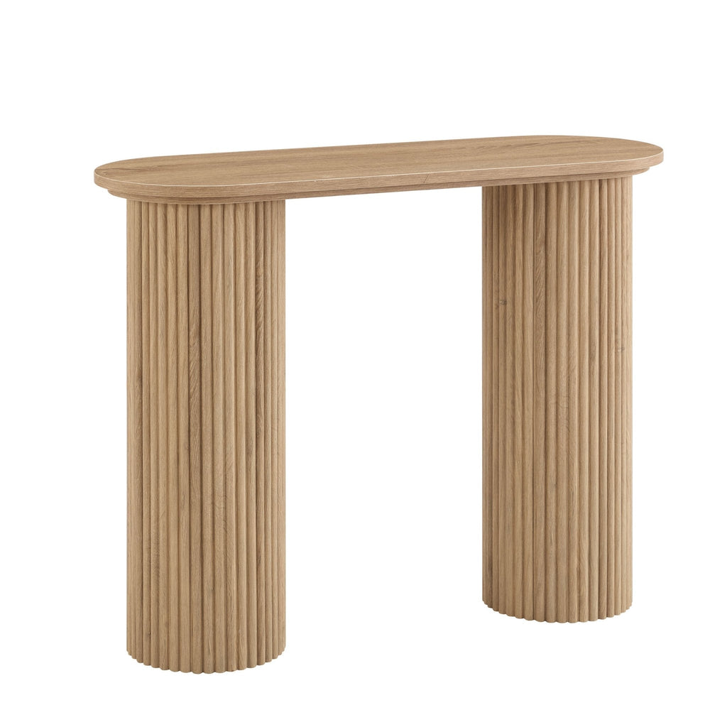 Dusklia - Hattie Console Table - Light Wood