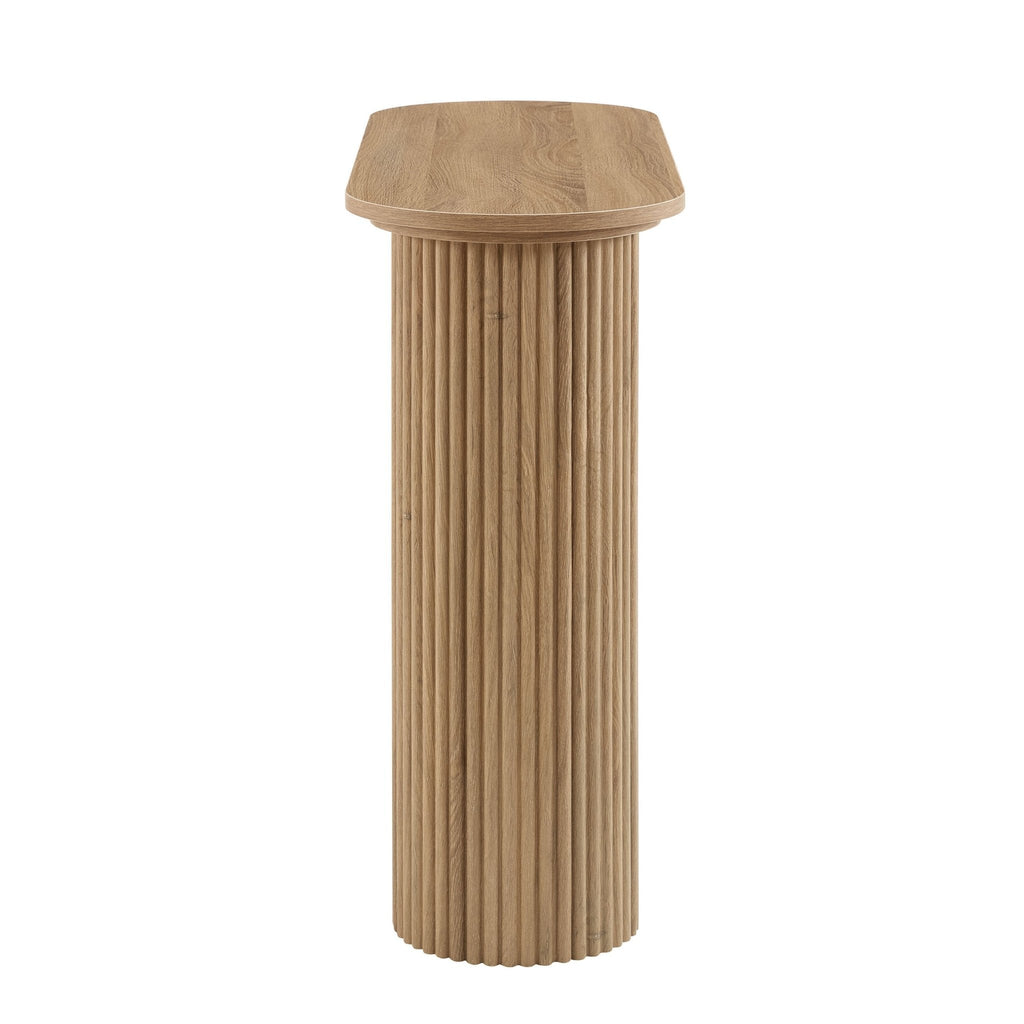 Dusklia - Hattie Console Table - Light Wood