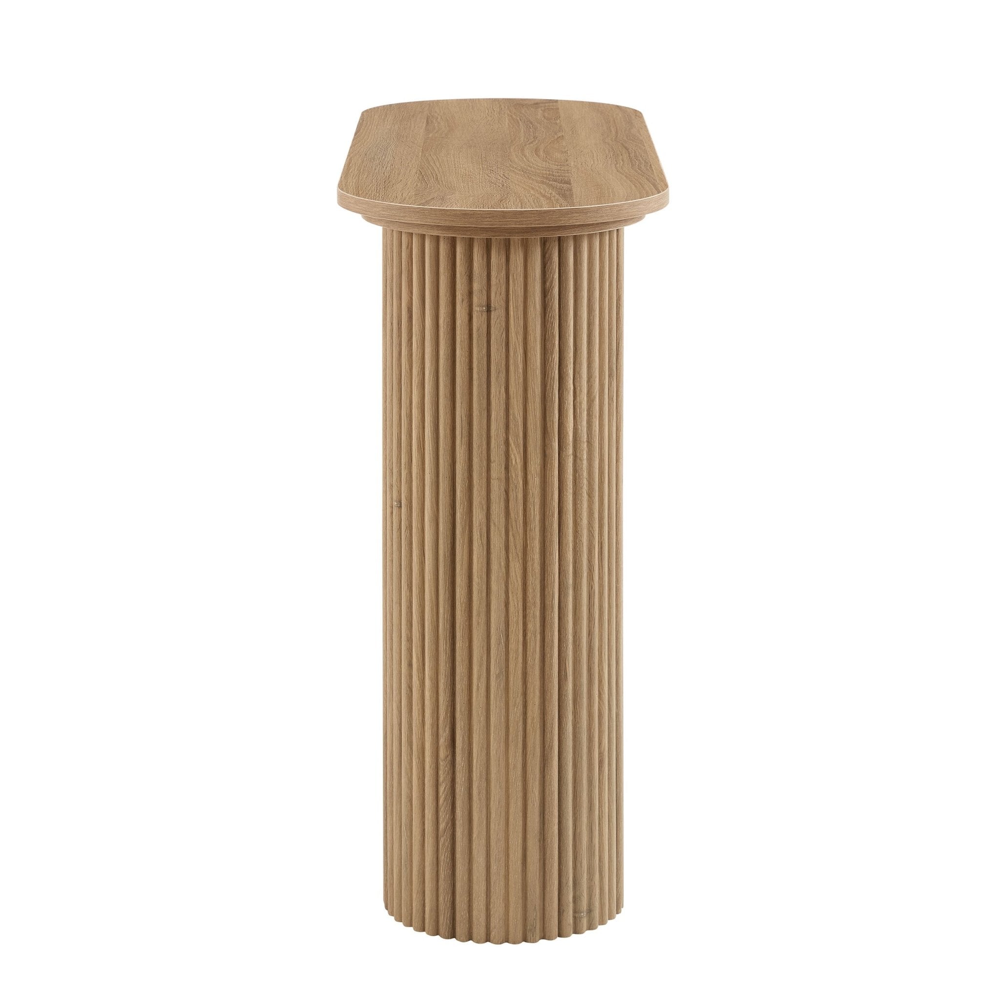 Dusklia - Hattie Console Table - Light Wood