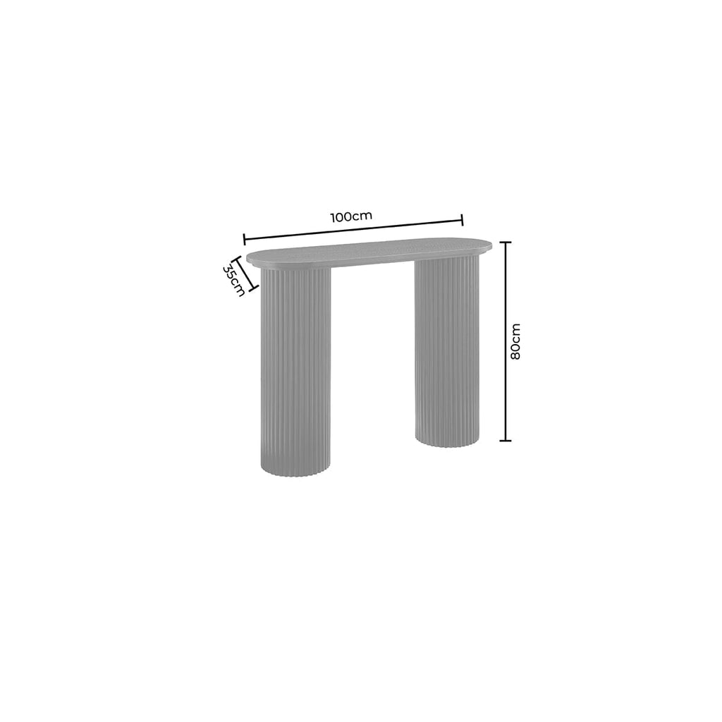 Dusklia - Hattie Console Table - Walnut
