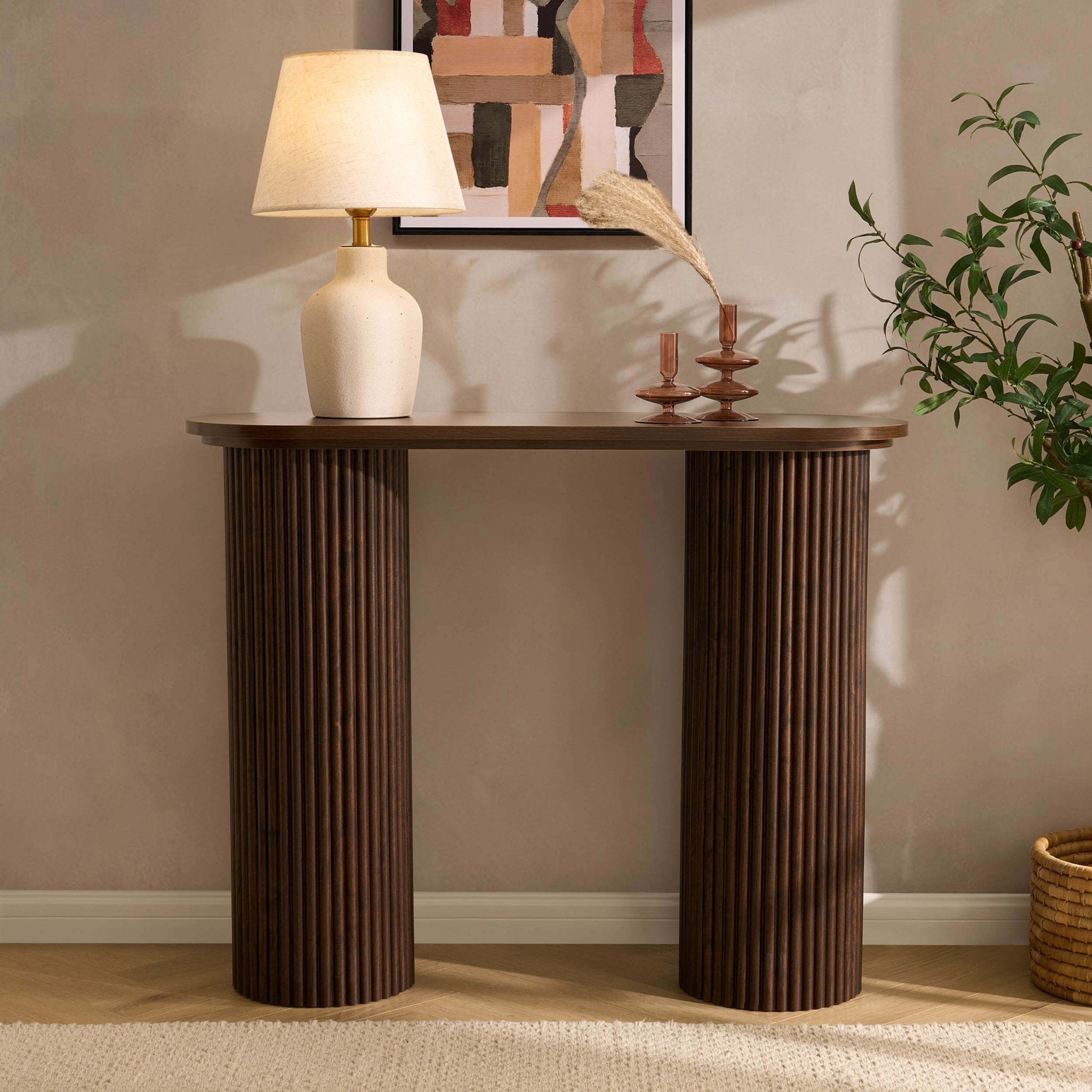 Dusklia - Hattie Console Table - Walnut