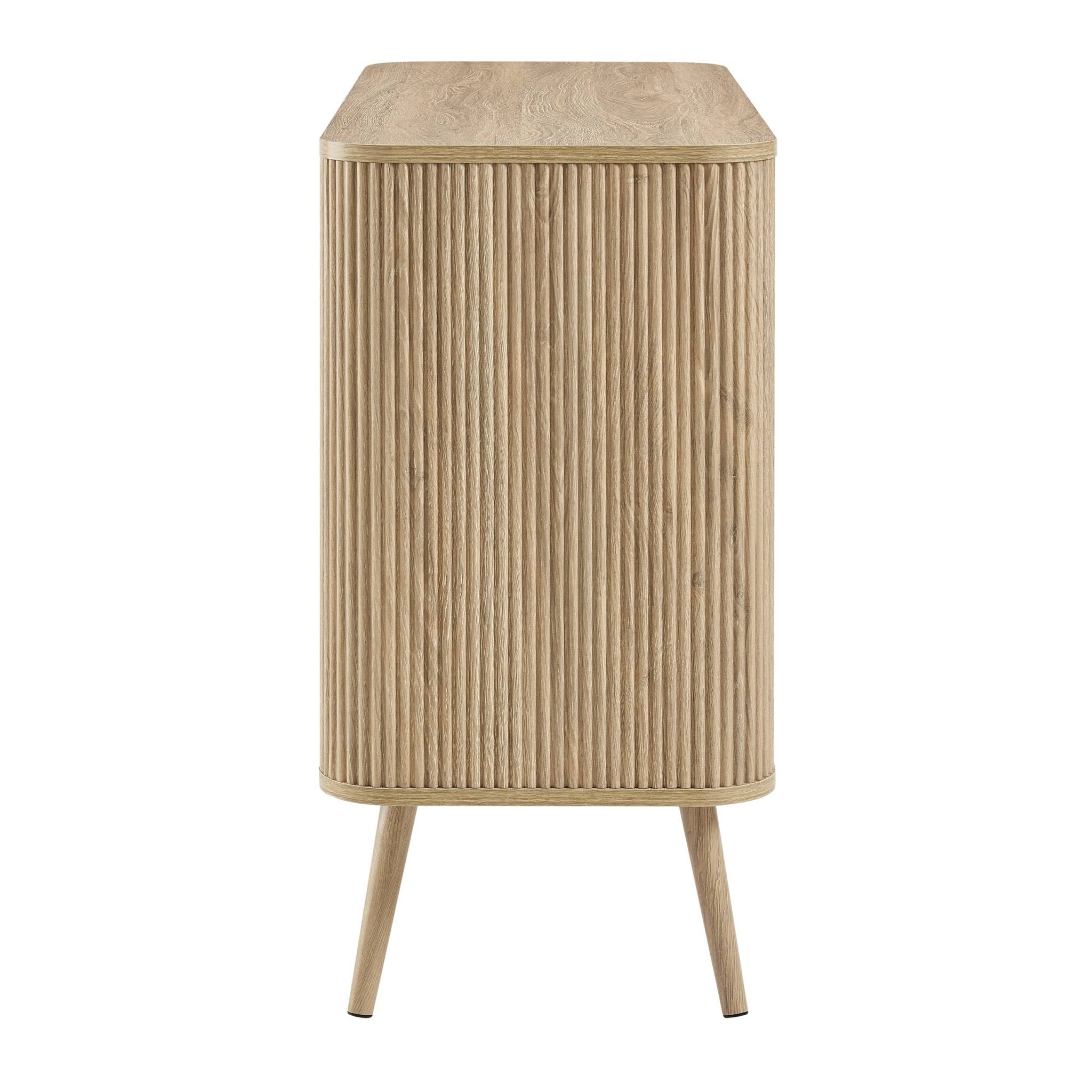 Dusklia - Hattie 2 Door Sideboard - Light Wood