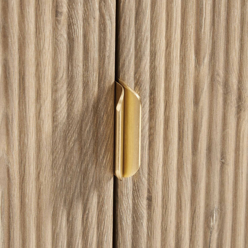 Dusklia - Hattie 2 Door Sideboard - Light Wood