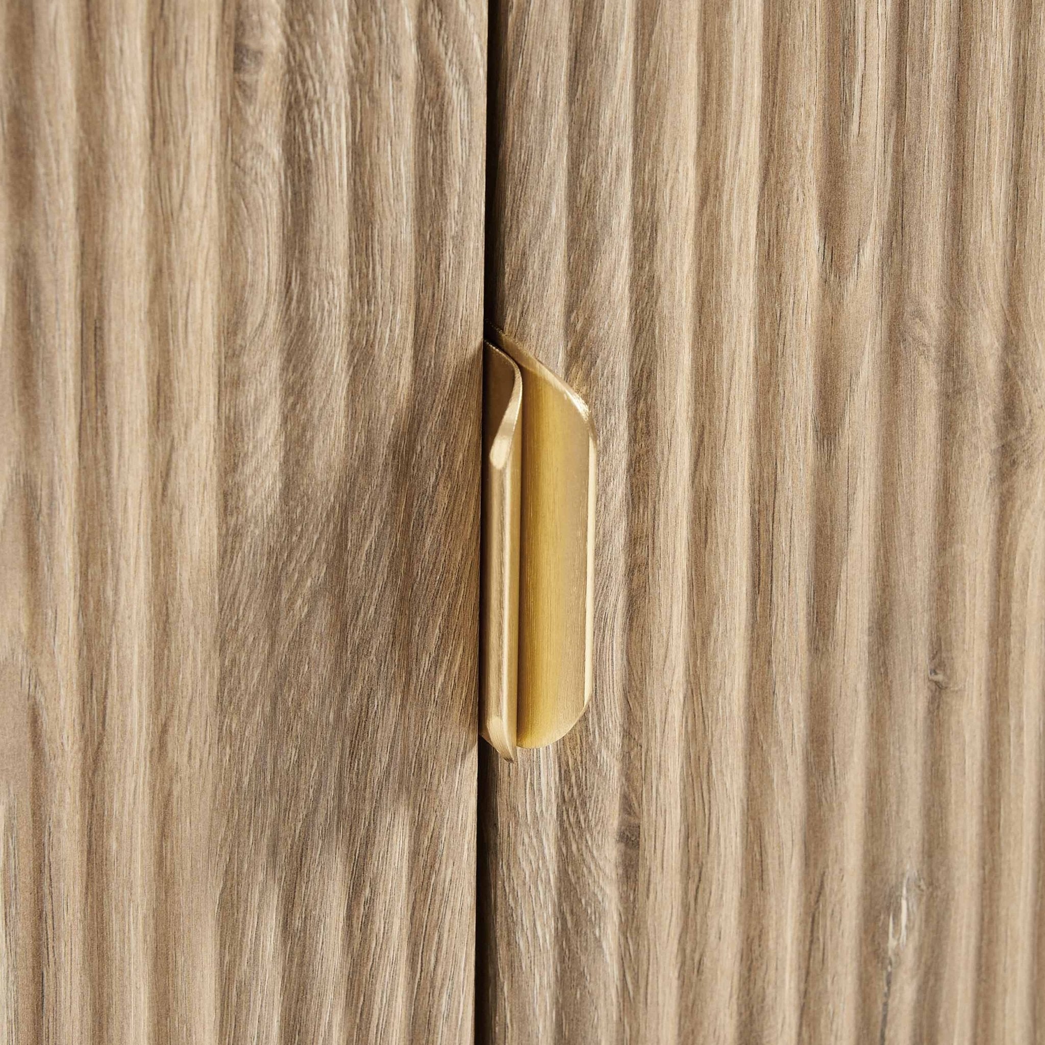 Dusklia - Hattie 2 Door Sideboard - Light Wood
